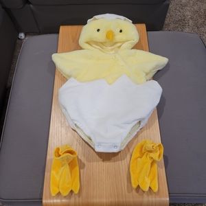 Pottery Barn Kids Egg Chick Baby Costume